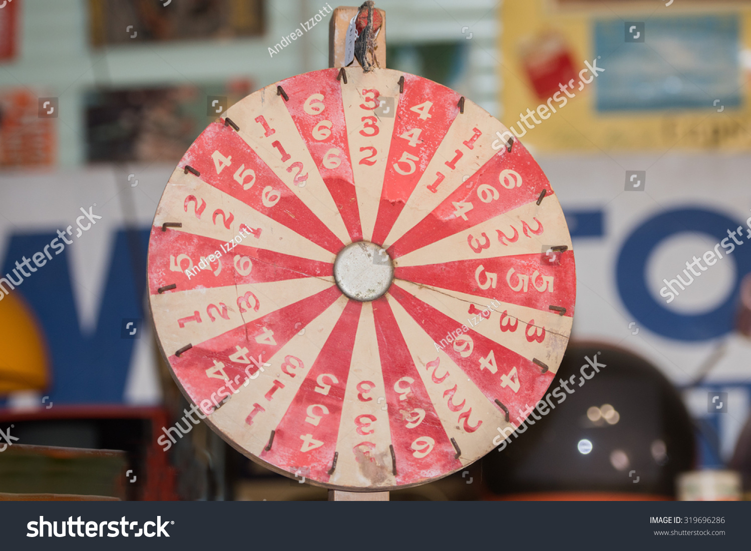 Antique Wood Ancient Wheel Fortune Stock Photo 319696286 - Shutterstock
