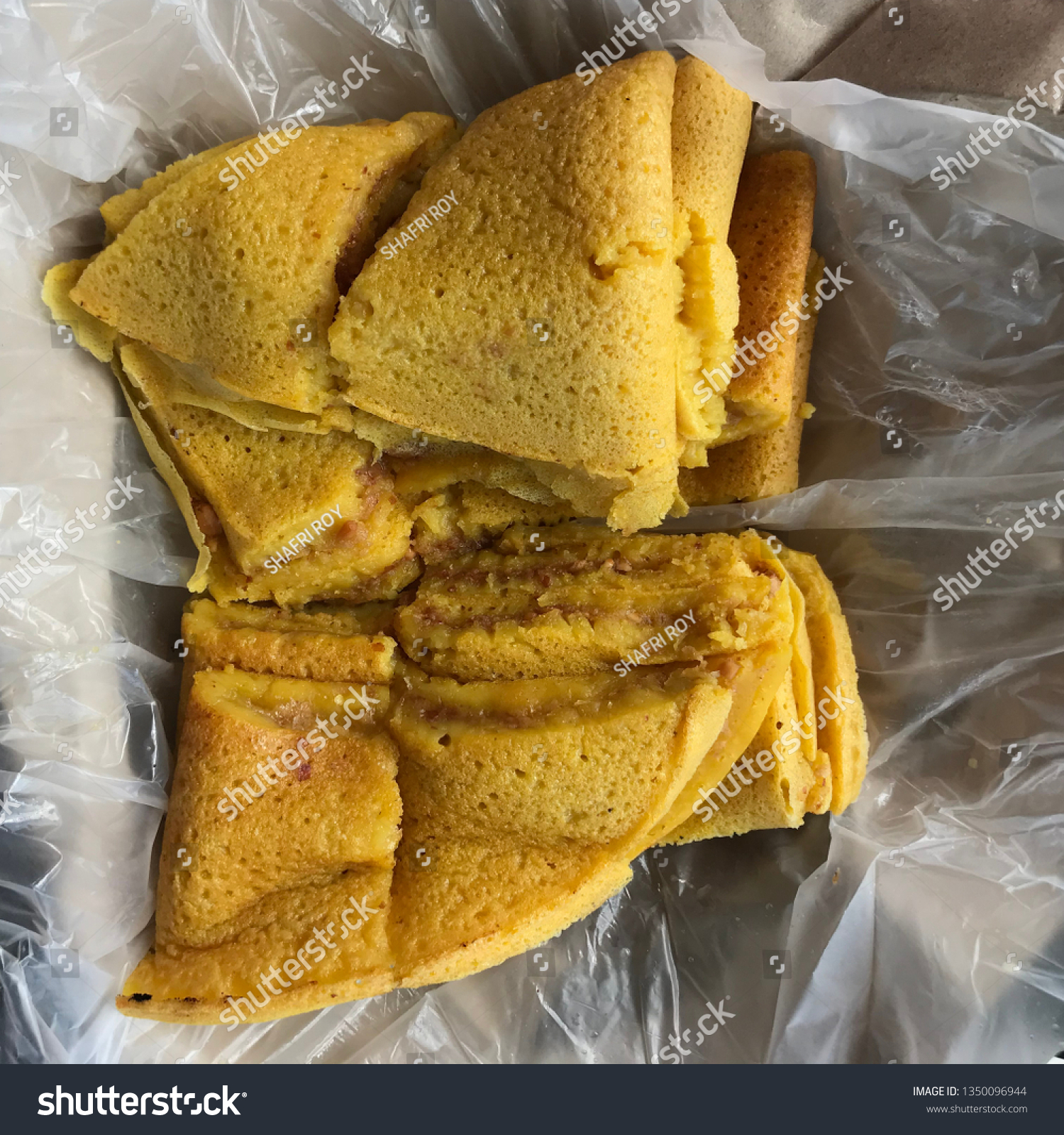 Apam Balik Terang Bulan Kuih Bitesize Stock Photo Edit Now 1350096944