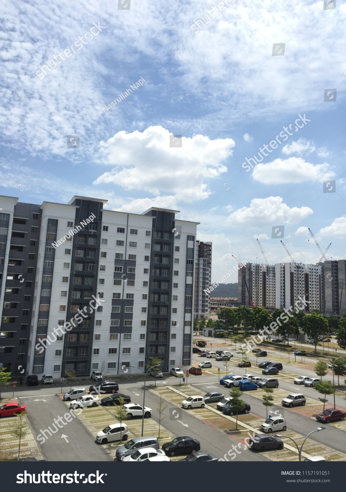 Apartment Building Setia Alam Shah Alam Stock Photo Edit Now 1157191051