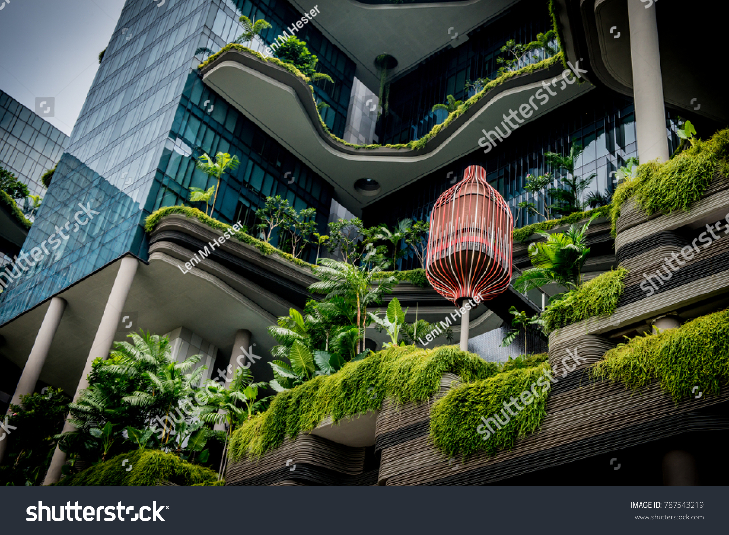 Apartment Gardens Singapore Stock Photo Edit Now 787543219
