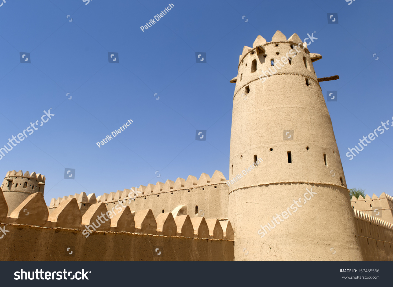 Arabian Fort Al Ain United Arab Stock Photo 157485566 - Shutterstock