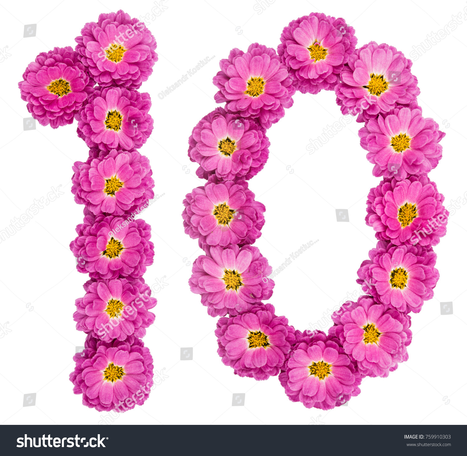 2,653 Number 10 flower Images, Stock Photos & Vectors | Shutterstock