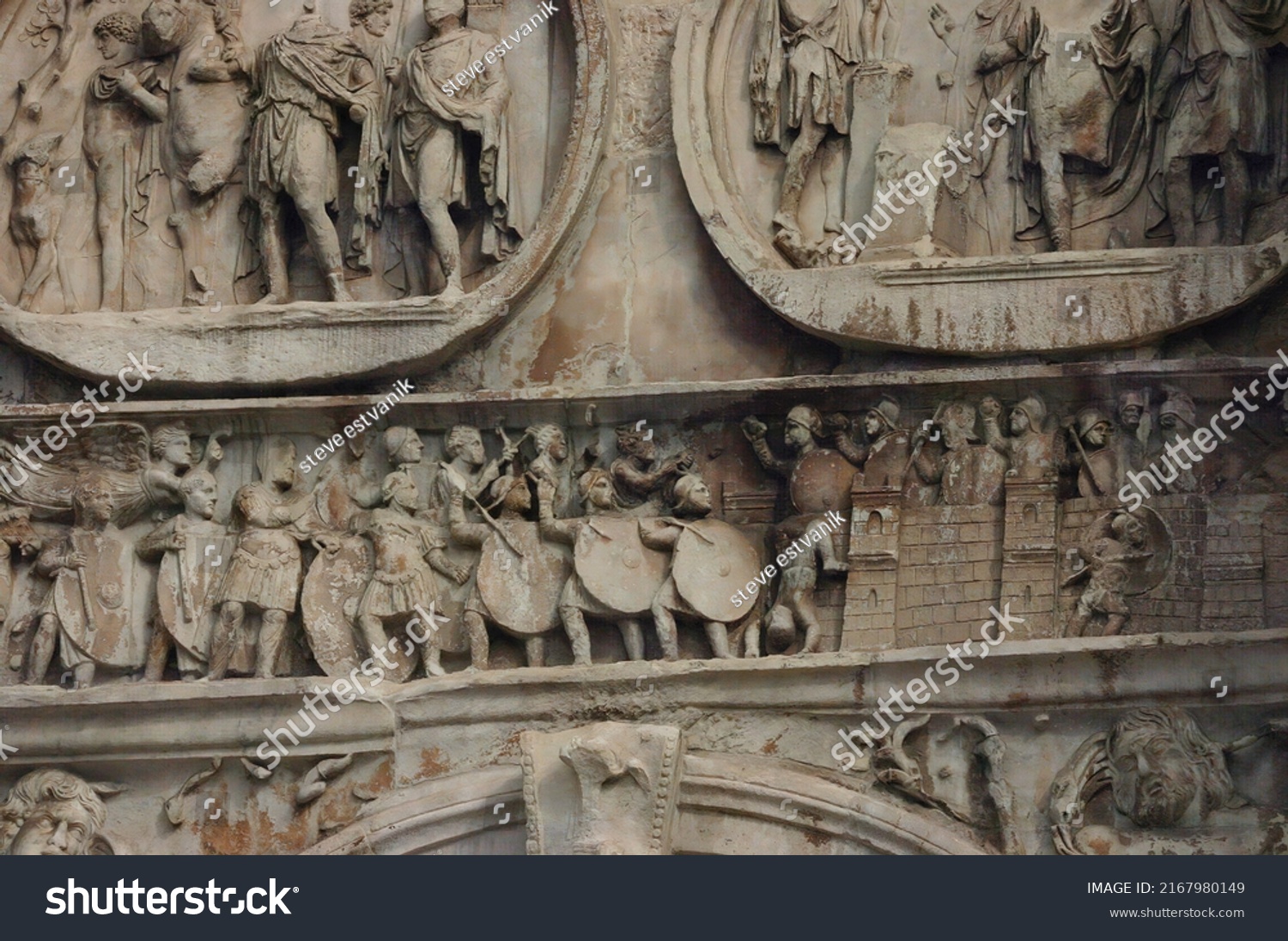 Arch Titus Commemorates Roman Triumph Awarded Stock Photo 2167980149 ...