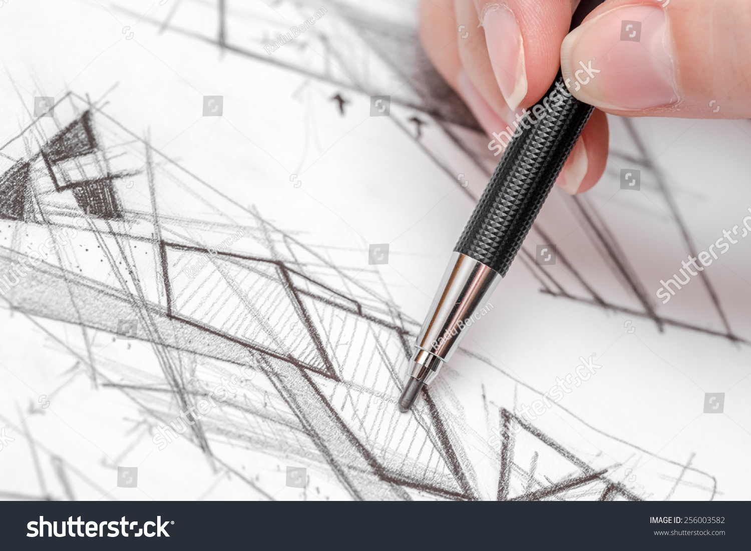  Architect Hand Drawing Sketch With Pencil for Beginner