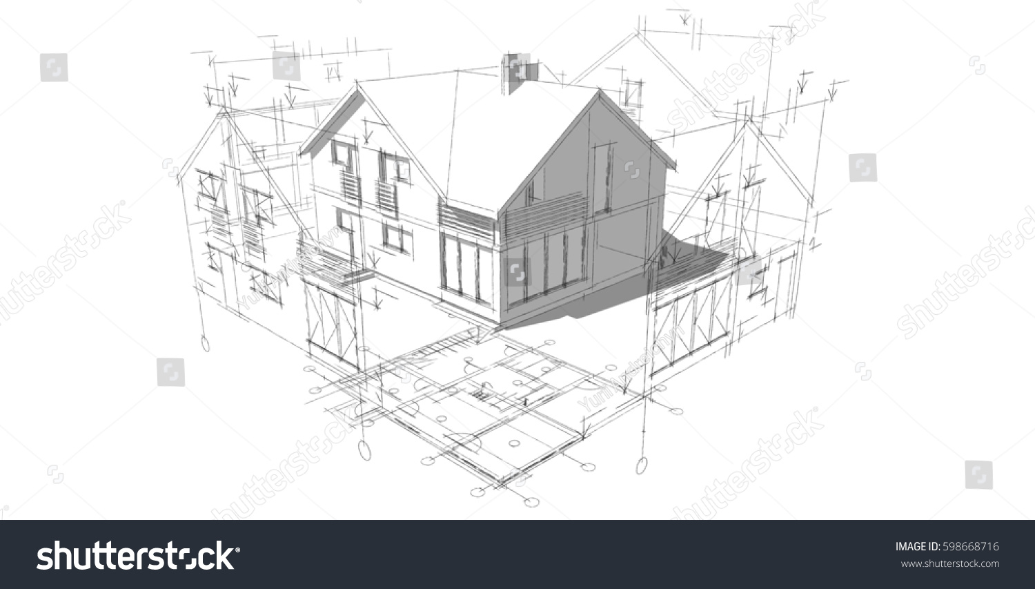 564,478 House architectural drawing Images, Stock Photos & Vectors ...