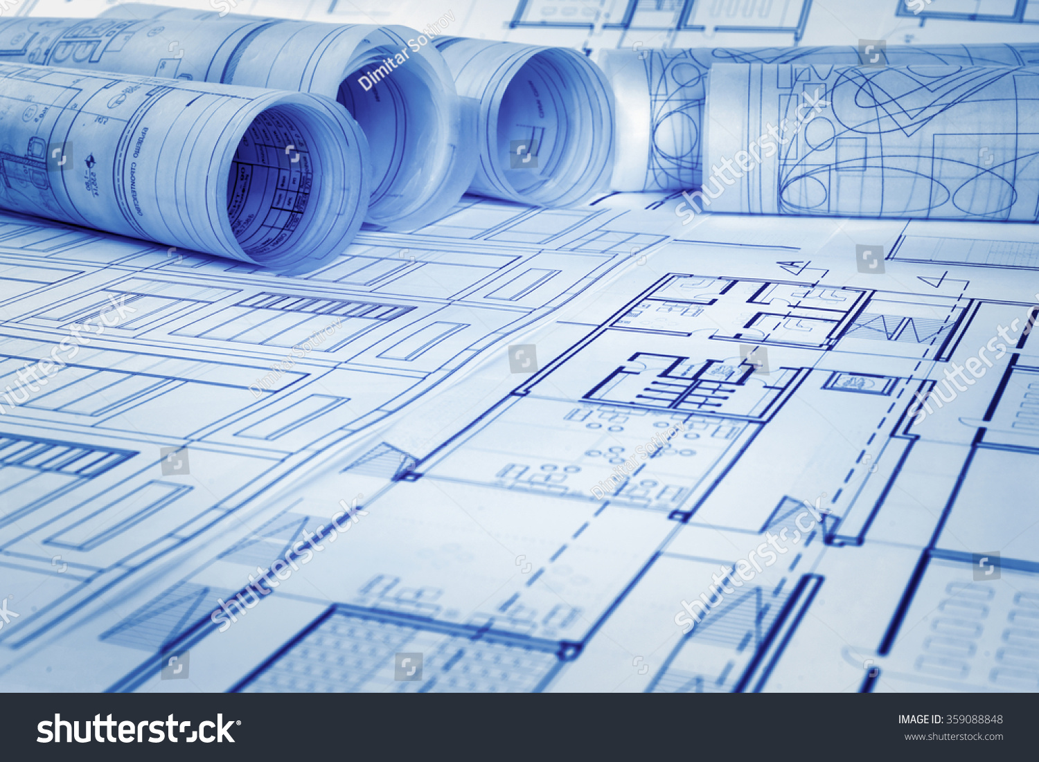 Architectural Project Stock Photo 359088848 : Shutterstock