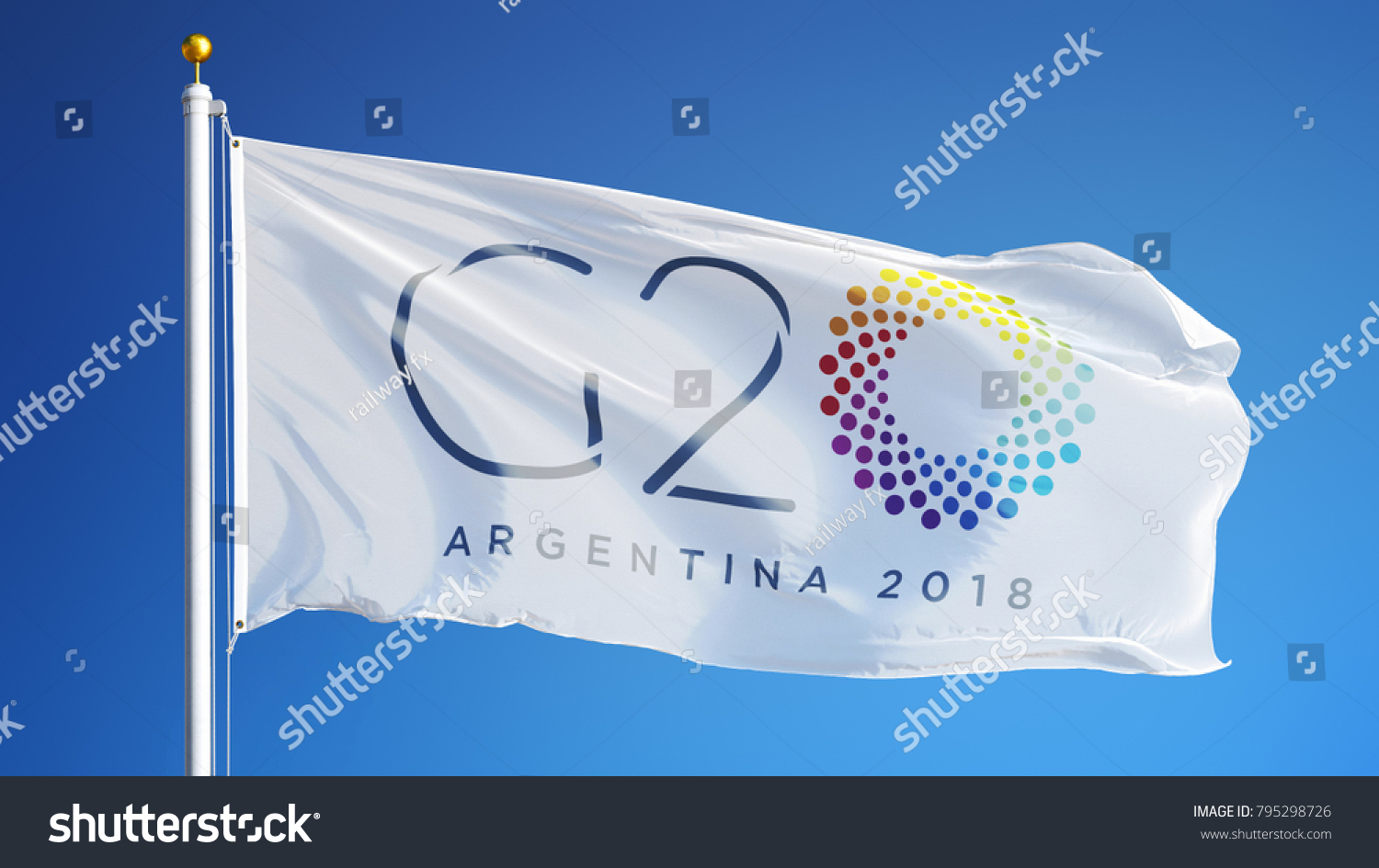 Argentina Buenos Aires November 2018 G20 Stock Photo Royalty Free