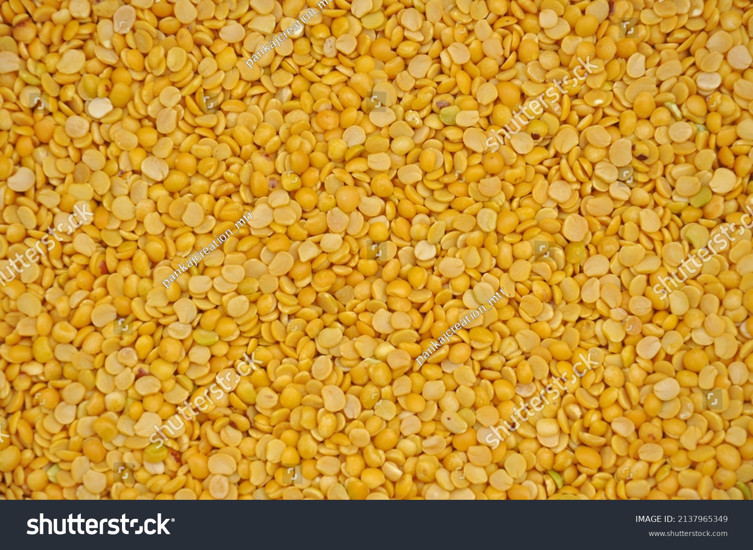 Arhar Toor Dal Split Pigeon Pea Stock Photo 2137965349 | Shutterstock