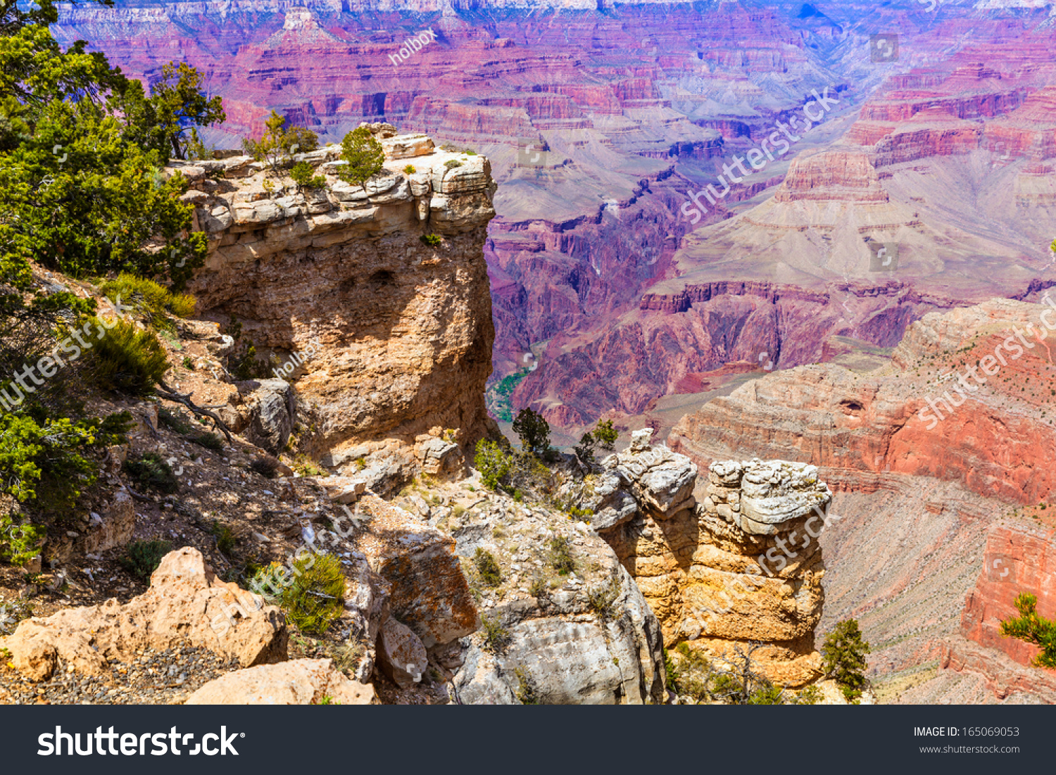 Arizona Grand Canyon National Park Mother Stock Photo 165069053 ...