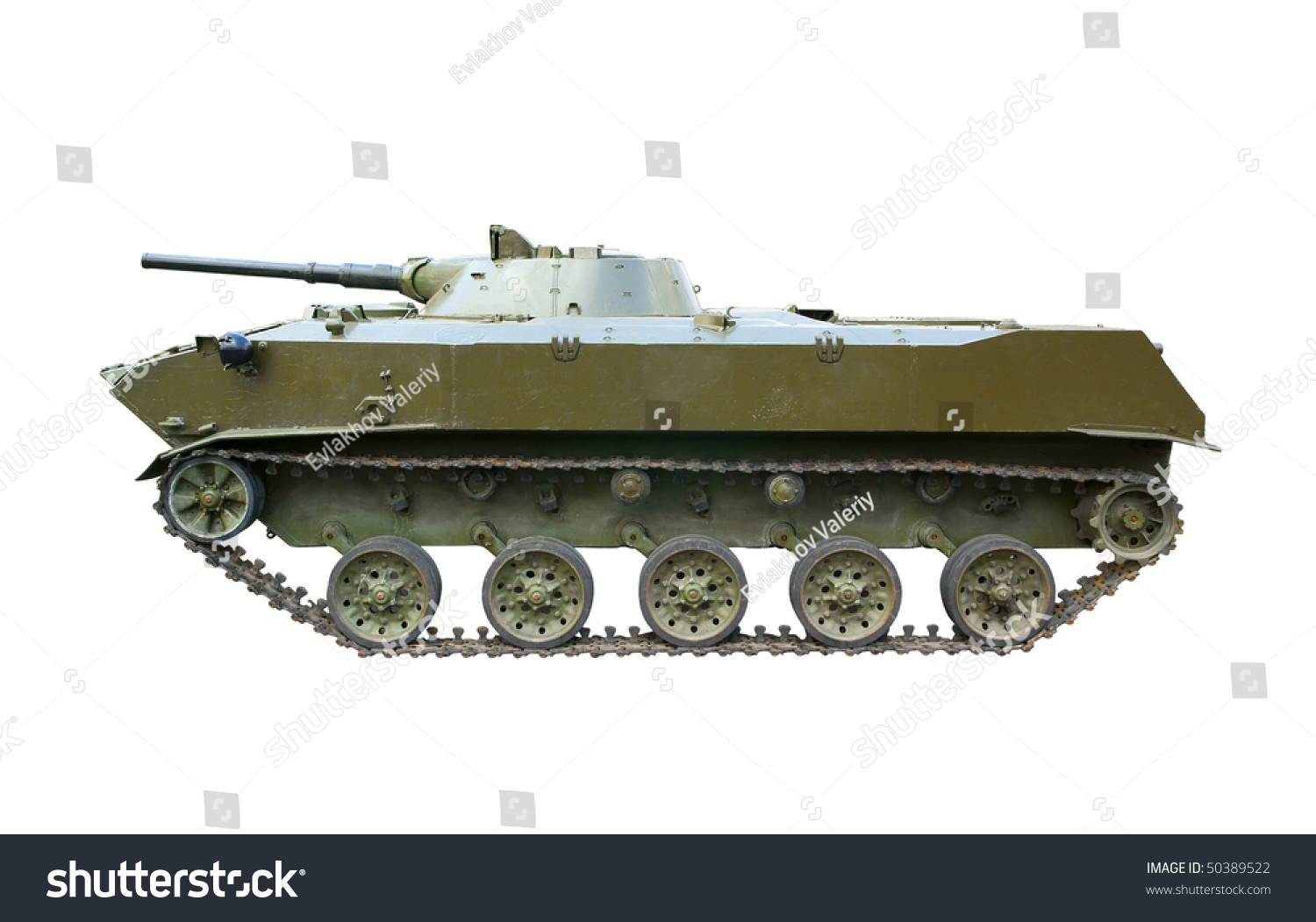 Armoured Personnel Carrier Isolated On White Stock Photo 50389522 ...