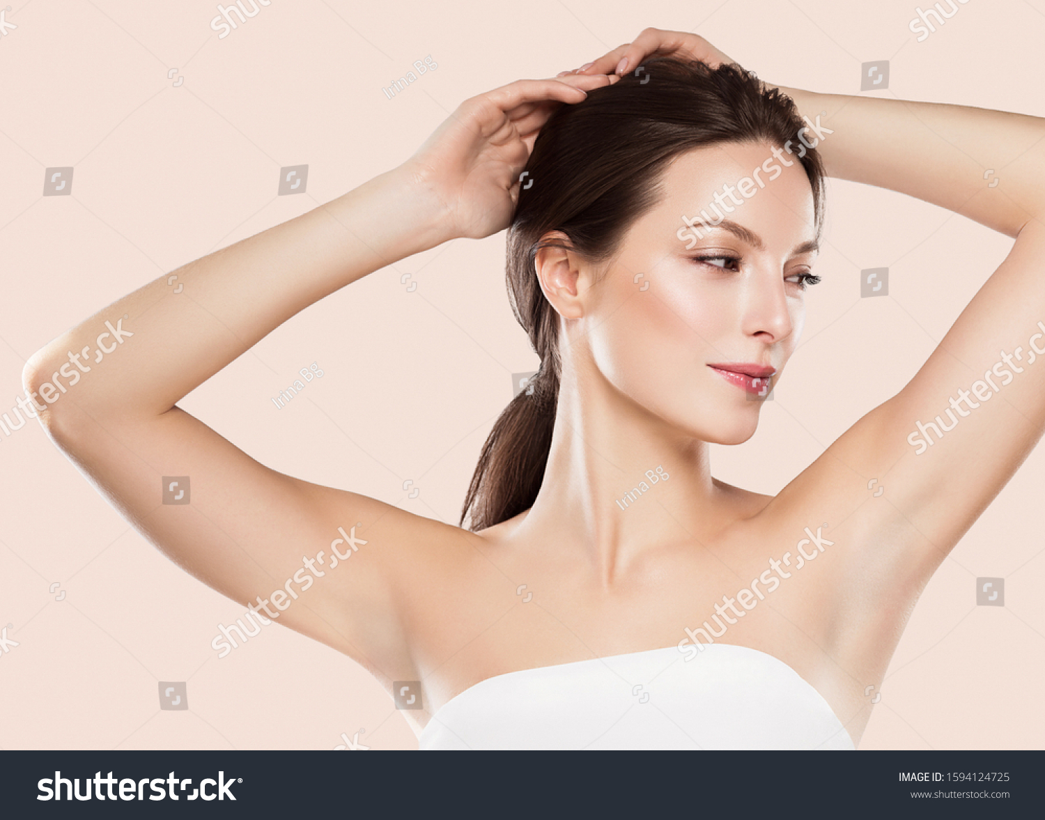 Armpit Woman Healthy Skin Hand Close Stock Photo Shutterstock