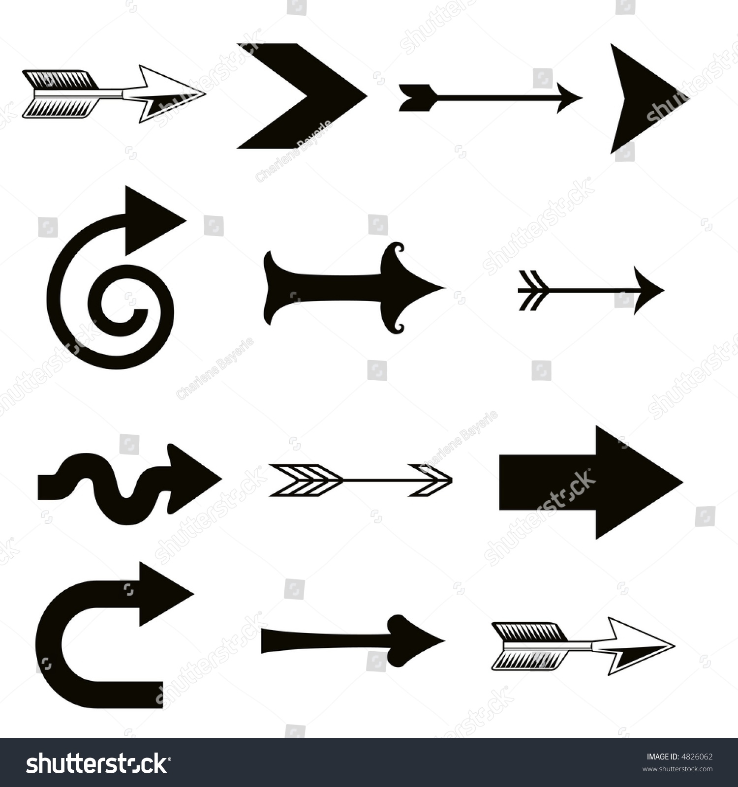 Arrow Illustration - 4826062 : Shutterstock