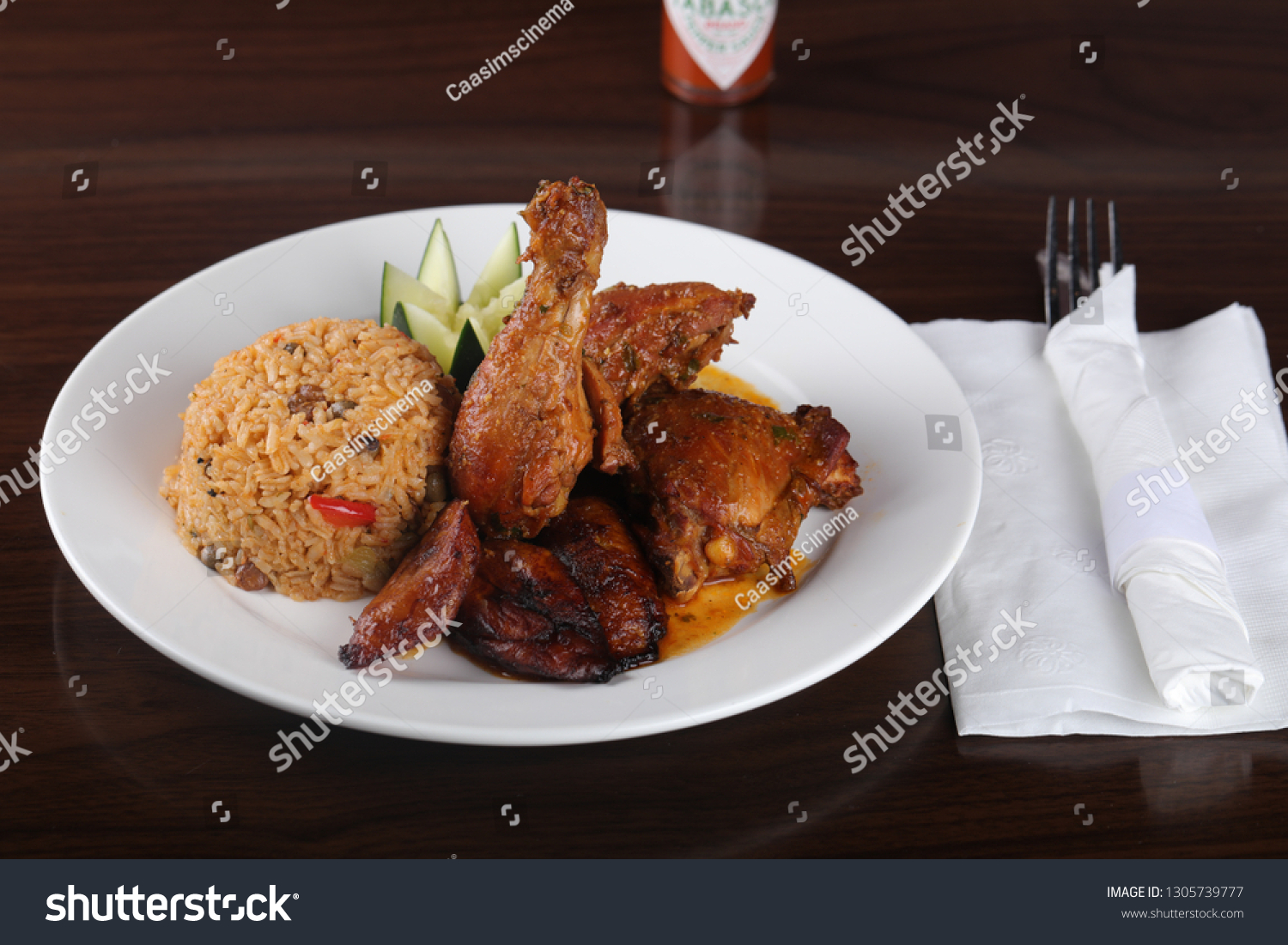 Arroz Con Gandules Combination Rice Pigeon Stock Photo Edit Now