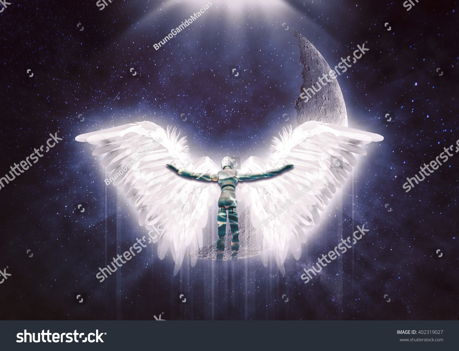 Ascension Heaven Stock Illustration