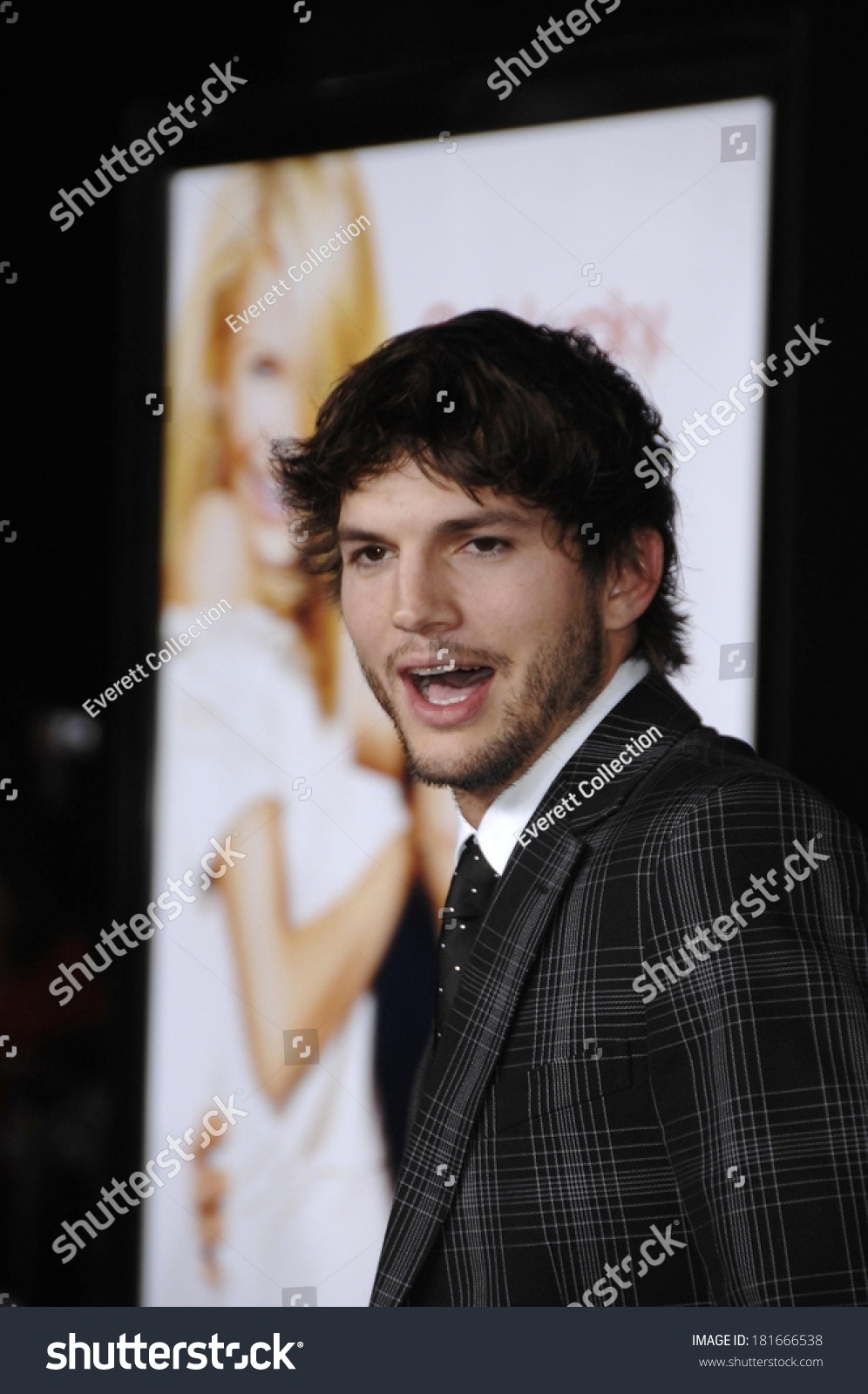 Ashton Kutcher Wearing Gucci Premiere What Stock Photo Edit Now