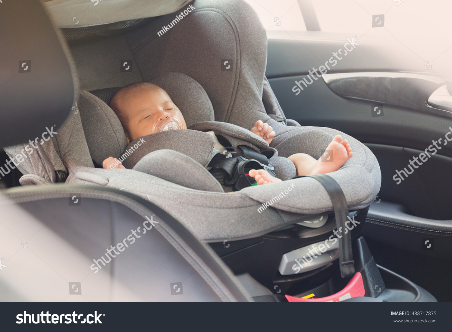 Asian Cute Newborn Baby Sleeping Modern Stock Photo - Asian Cute Newborn Baby Sleeping In Modern Car Seat Child New Borntraveling Safety On asian cute newborn baby sleeping modern stock photo - asian cute newborn baby sleeping in modern car seat child new borntraveling safety on