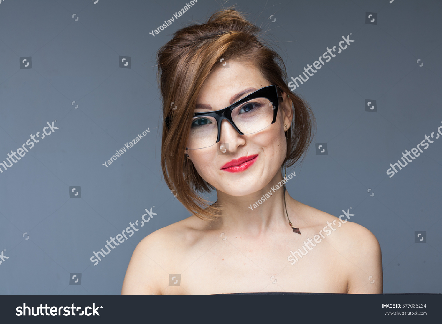 Asian Girl Portrait Half Nude Stock Photo Edit Now