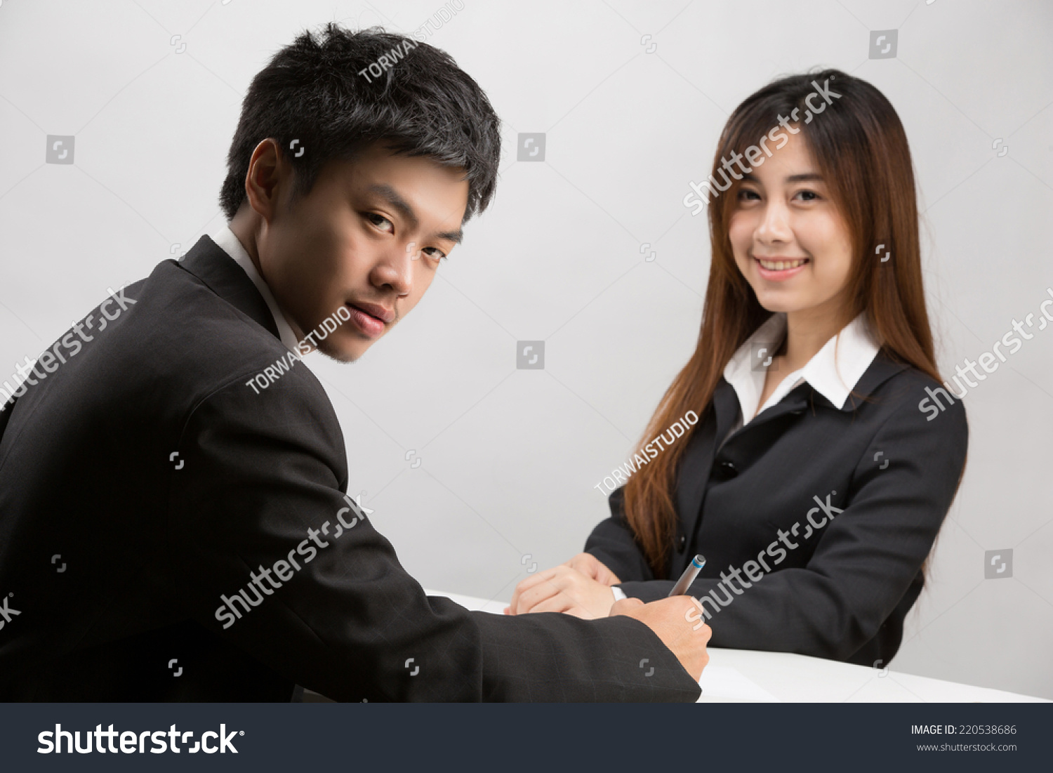 asian men going job interview stock photo edit now 220538686 going for job interview