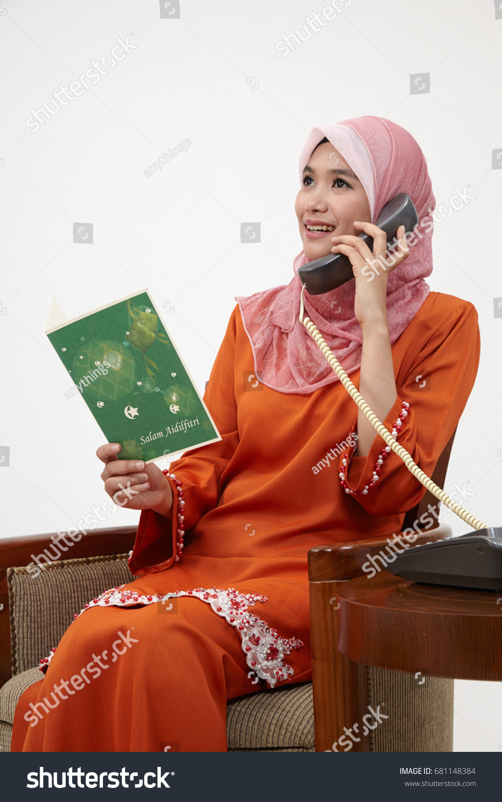 Download Asian Muslim Malay Woman Head Scarf Stock Photo Edit Now 681148384