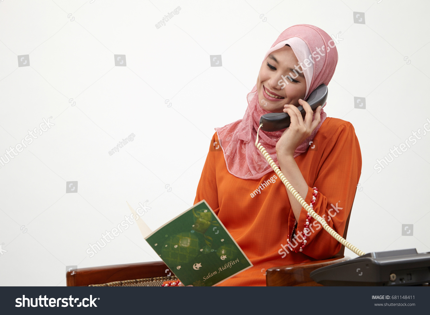 Download Asian Muslim Malay Woman Head Scarf Stock Photo Edit Now 681148411