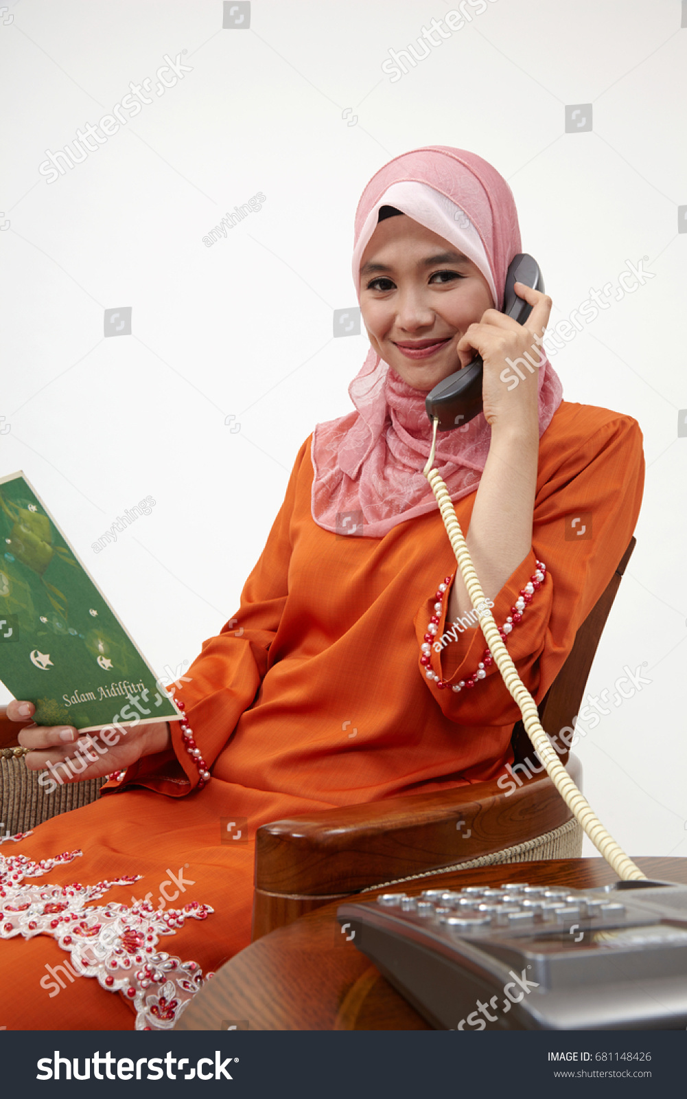 Download Asian Muslim Malay Woman Head Scarf Stock Photo Edit Now 681148426