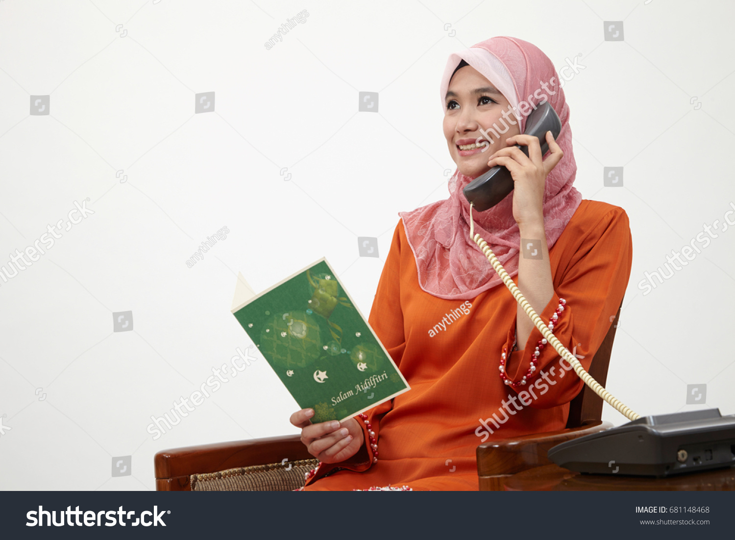 Download Asian Muslim Malay Woman Head Scarf Stock Photo Edit Now 681148468