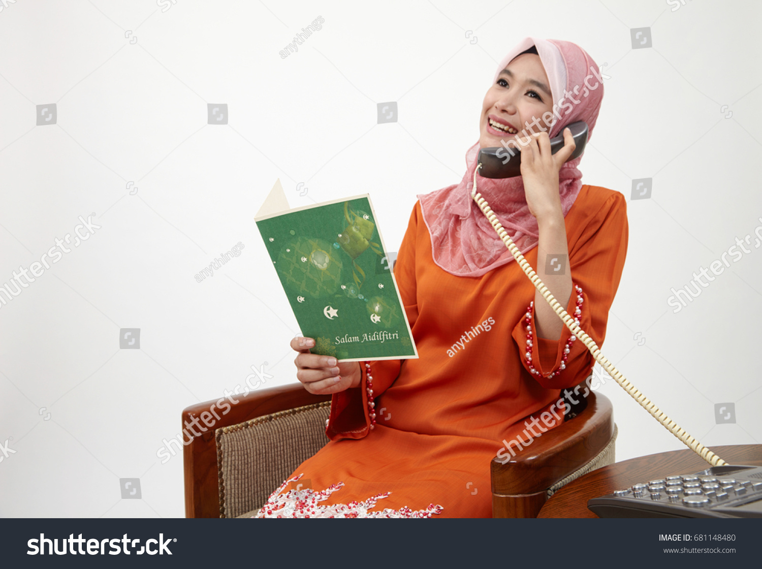 Download Asian Muslim Malay Woman Head Scarf Stock Photo Edit Now 681148480