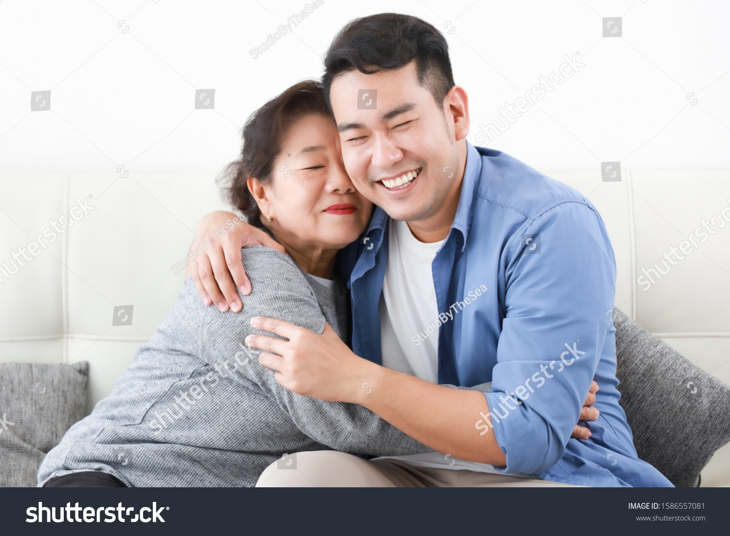 1,525 Grand mother and son Images, Stock Photos & Vectors | Shutterstock