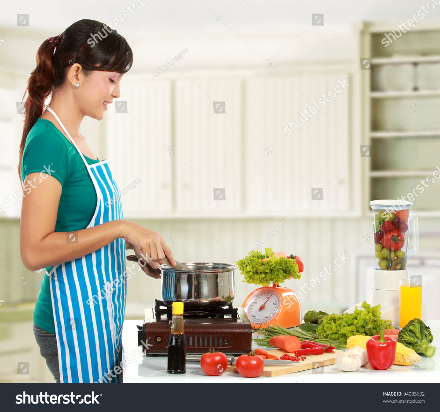 Asian Woman Cooking 70
