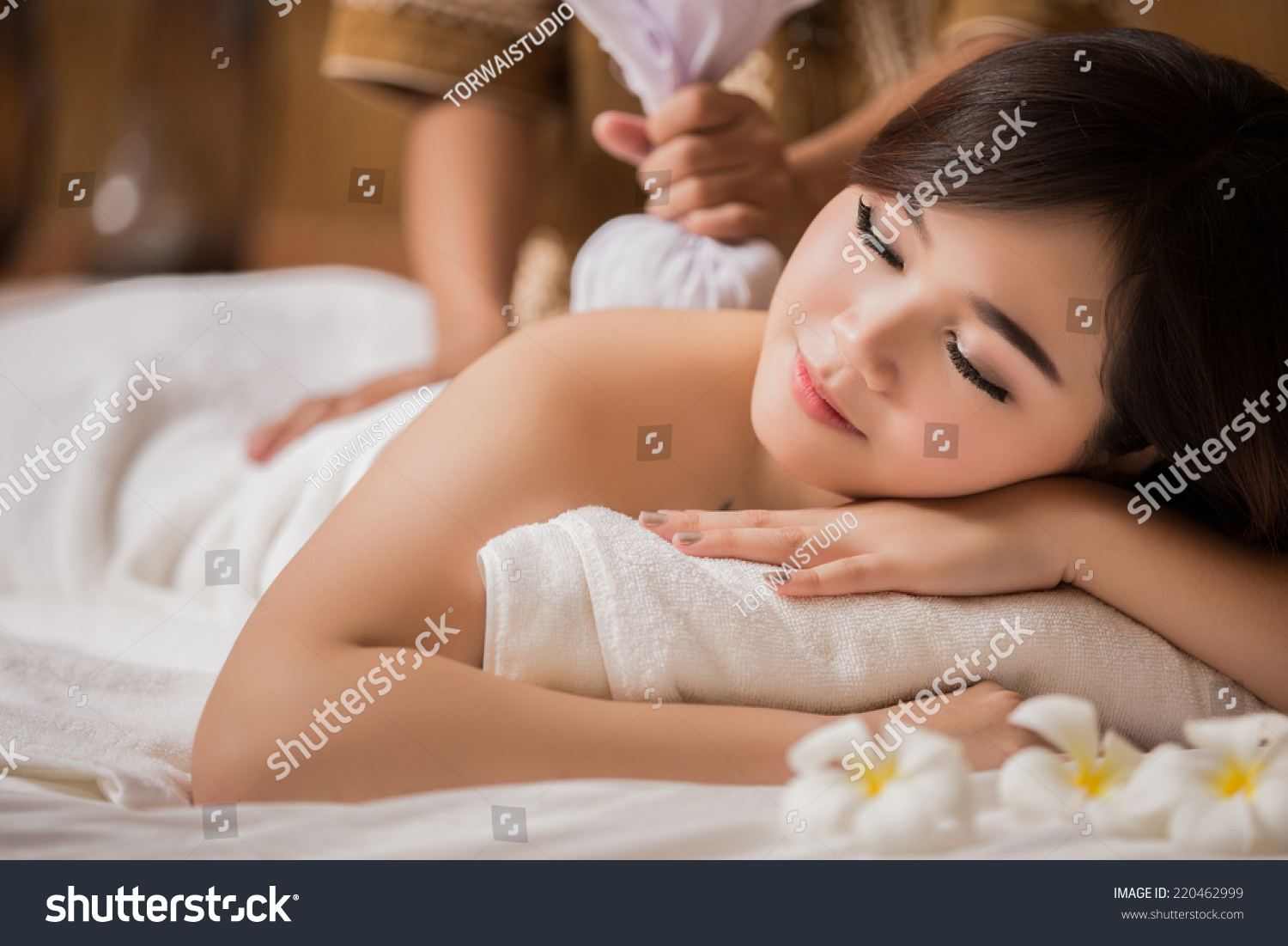 The Asian Woman Spa Is 74