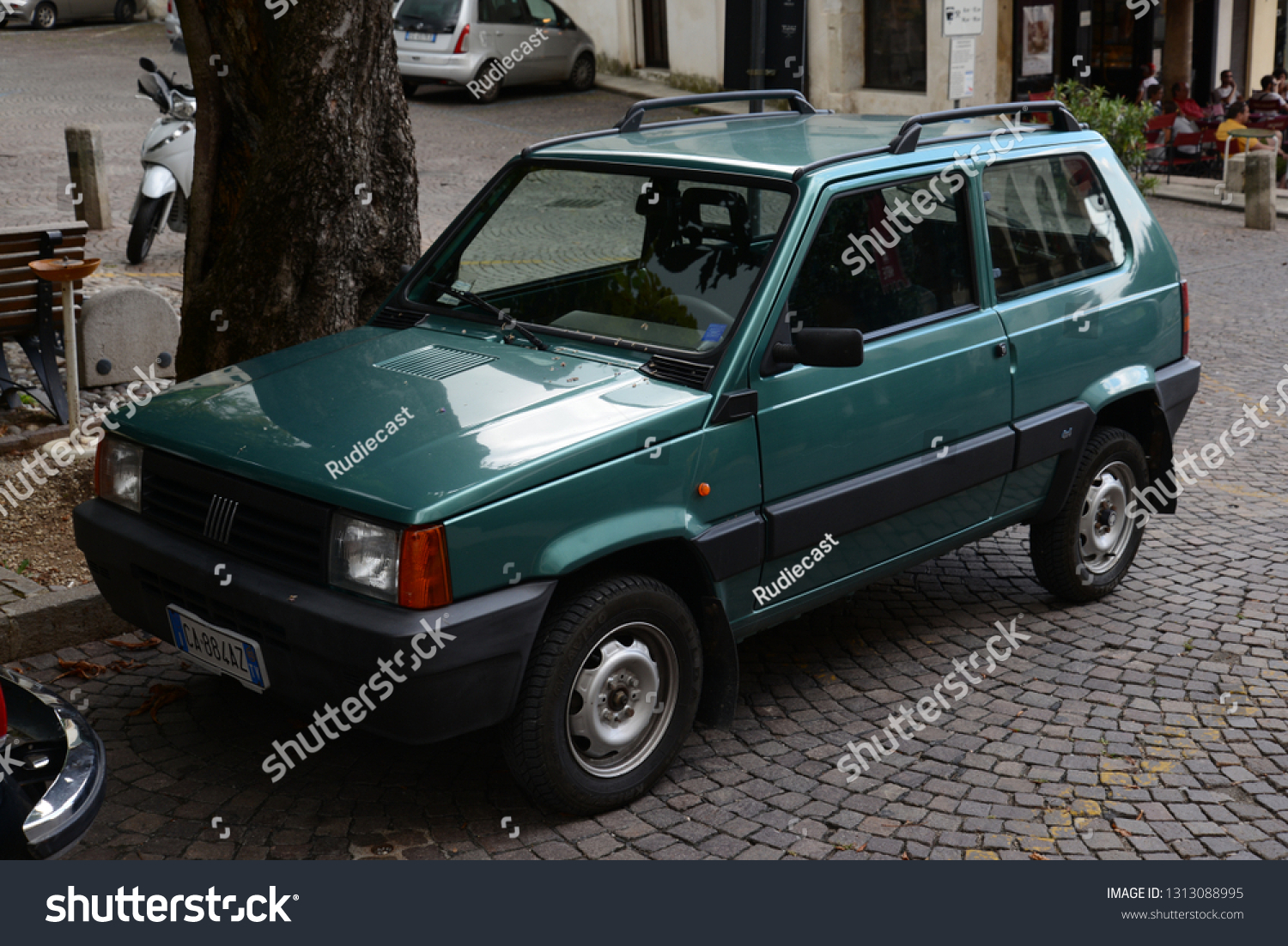 Asolo Italy August 26 2013 Fiat Stock Photo Edit Now 1313088995