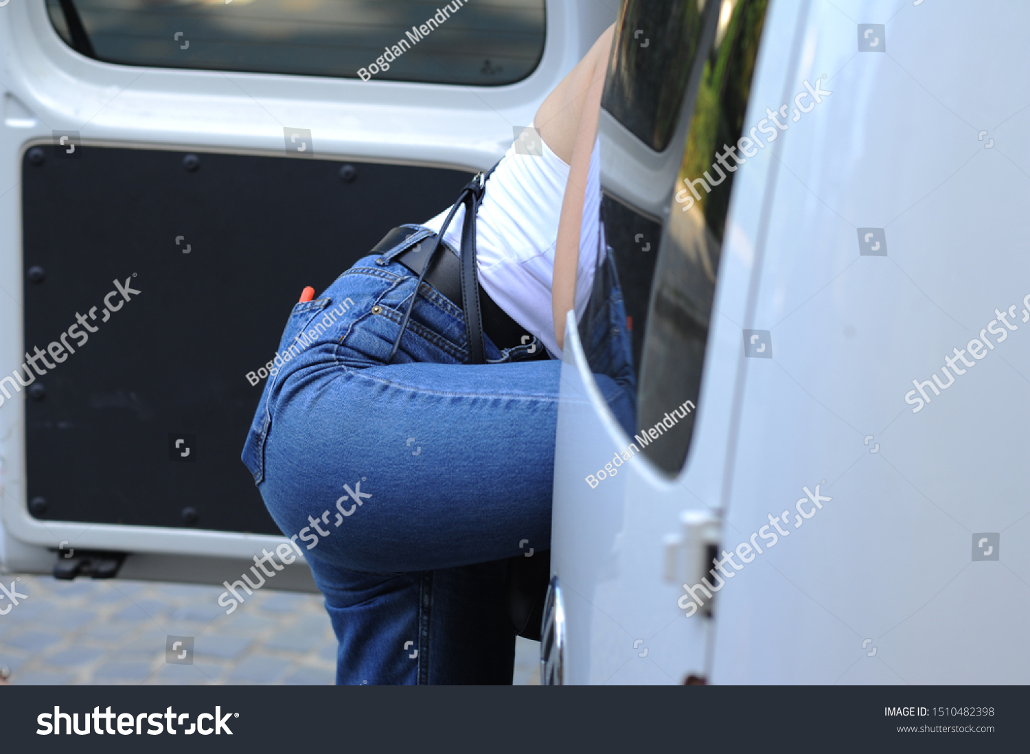 Ass in public