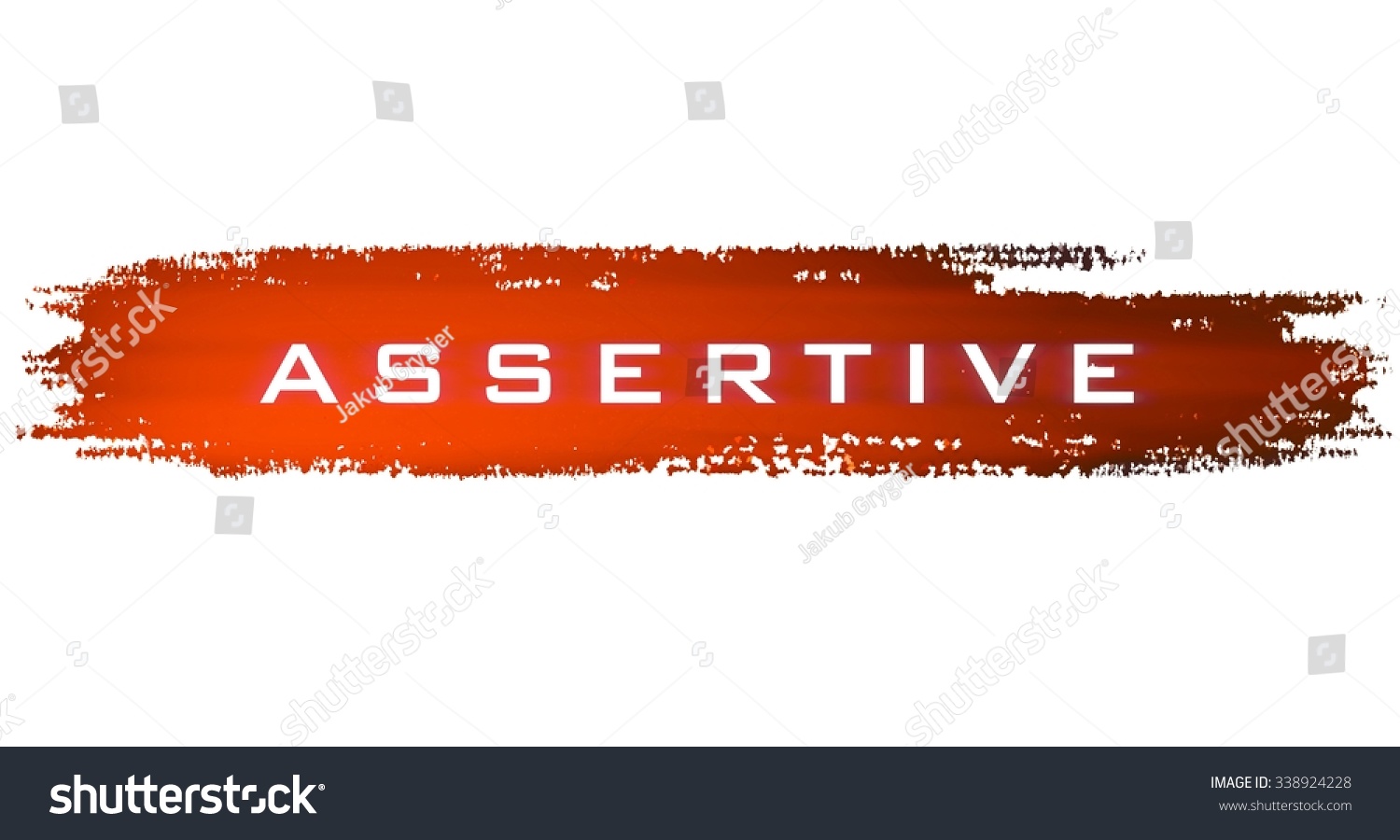 Assertive Word Stock Illustration 338924228 Shutterstock Assertive Word Stock Illustration 338924228 Shutterstock