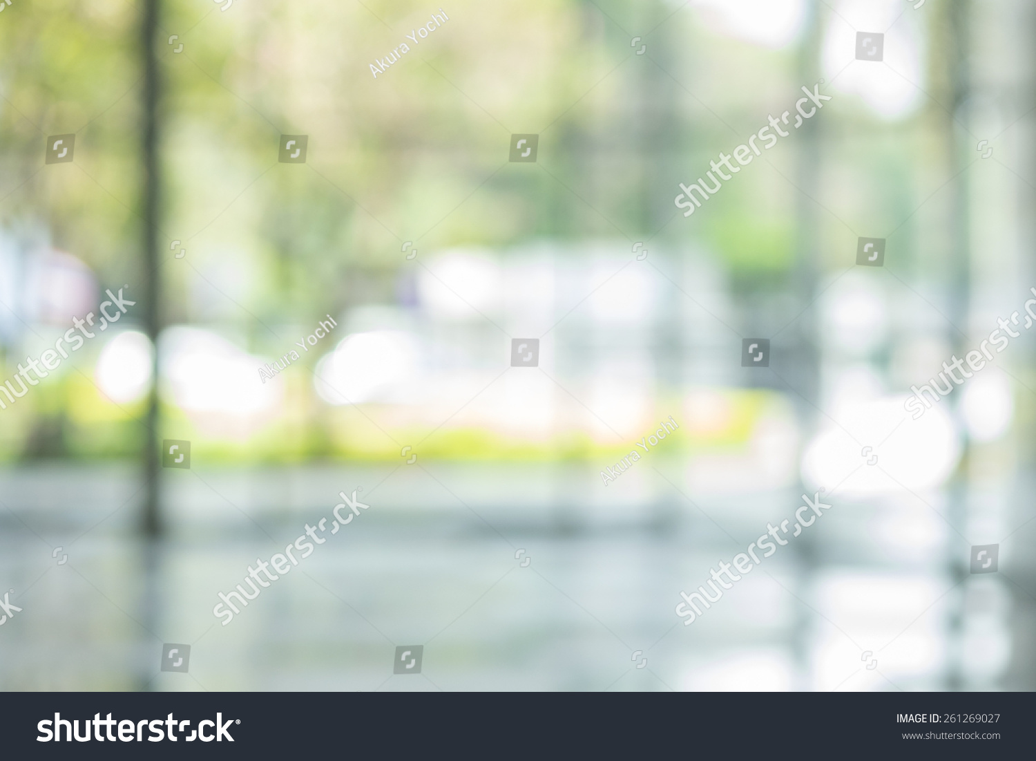 Atmosphere Around Office Blur Background Bokeh Stock Photo 261269027 ...