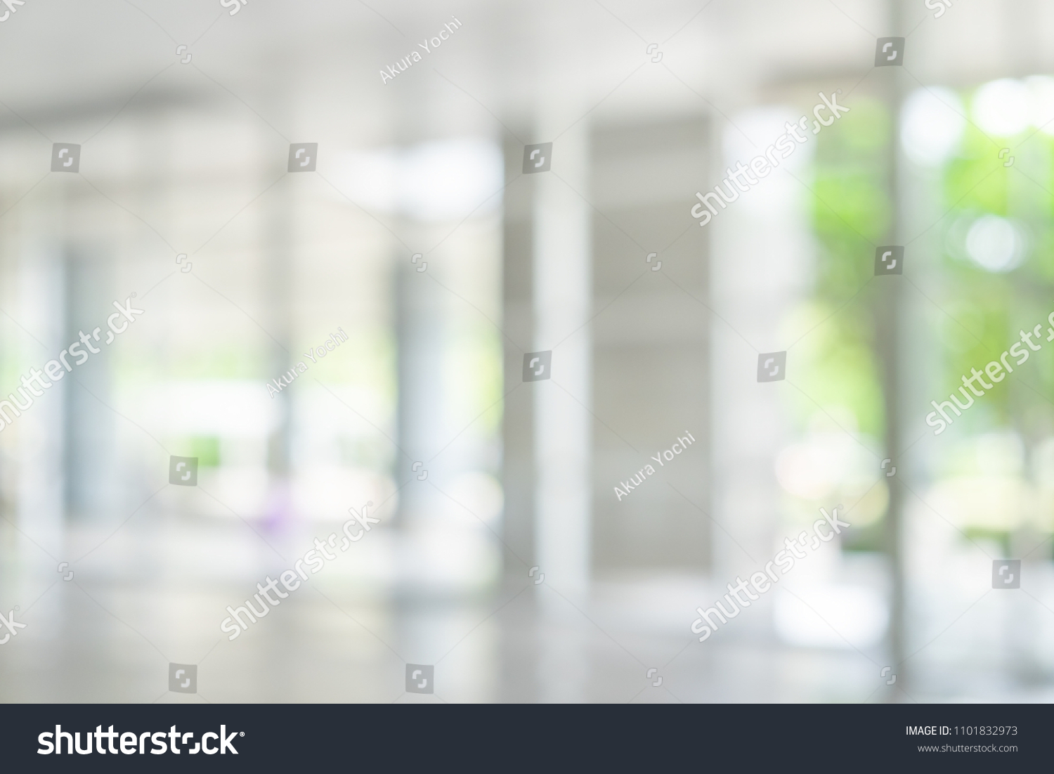 Atmosphere Around Office Blurred Background Stock Photo 1101832973 