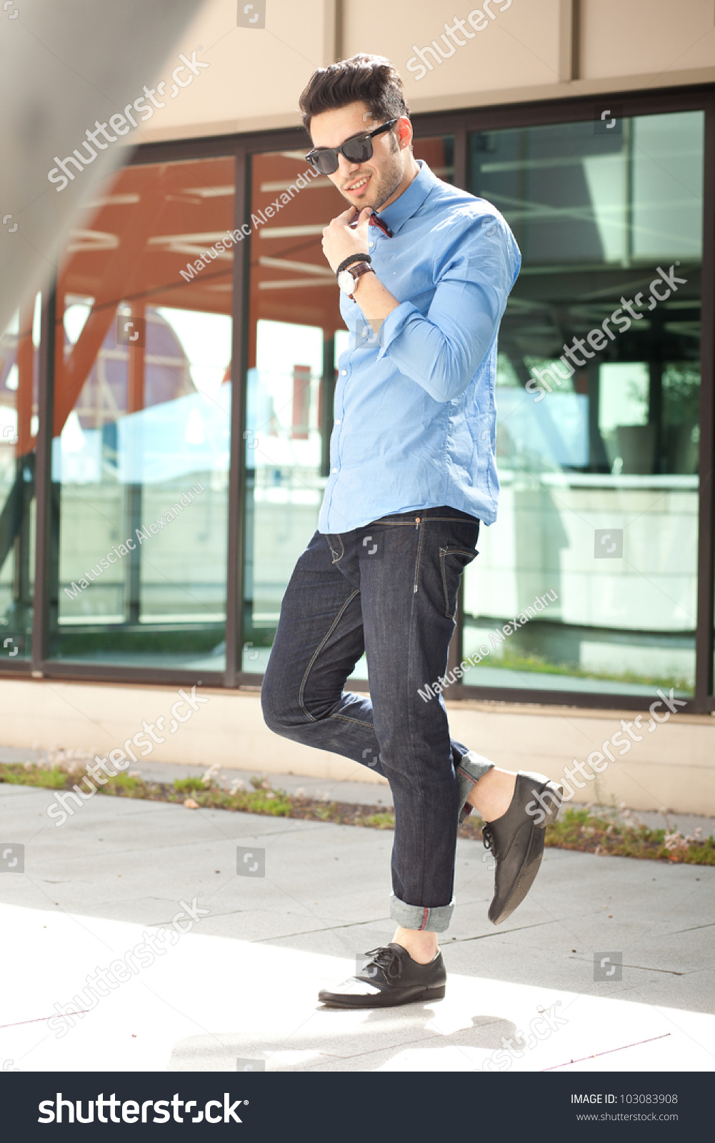 Attractive Young Male Model Posing Outdoors Stock Photo Edit Now 103083908 Click here to become a model: https www shutterstock com image photo attractive young male model posing outdoors 103083908