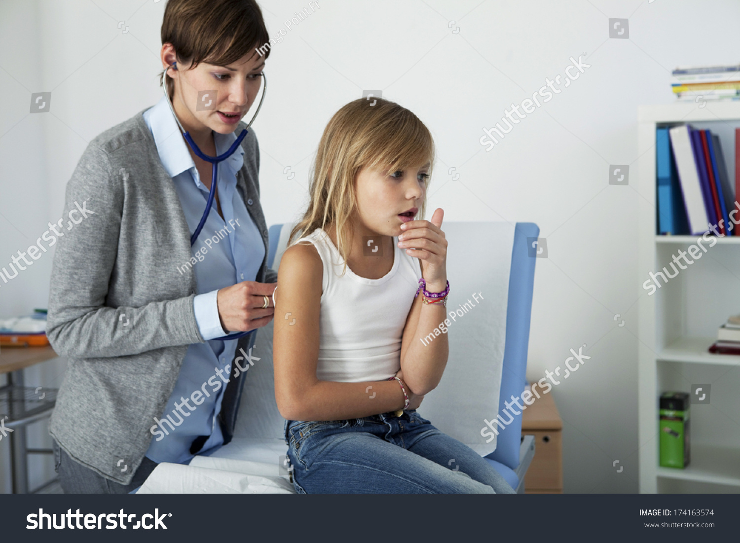 Auscultation Child Stock Photo 174163574 Shutterstock