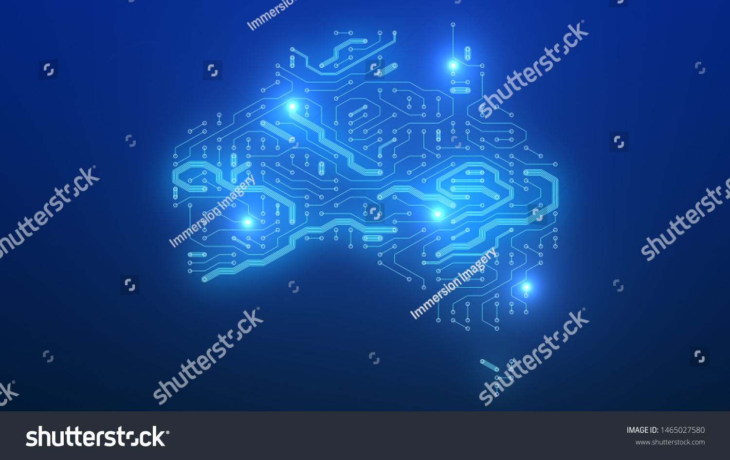 Søgemaskine optimering sten lever Australia Circuit Board Information Technology Bigdata Stock Illustration  1465027580
