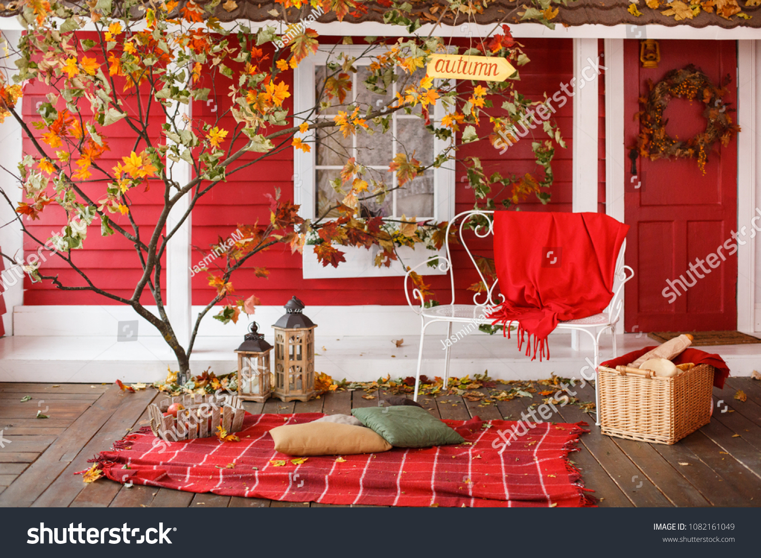 Backyard and veranda