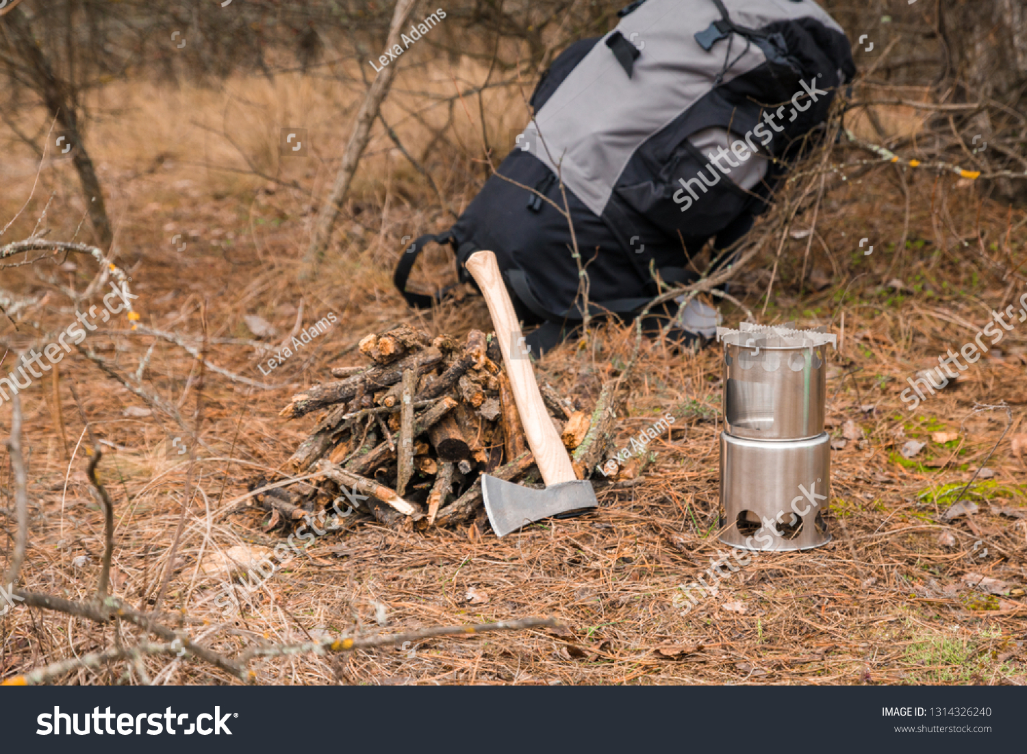 firewood backpack