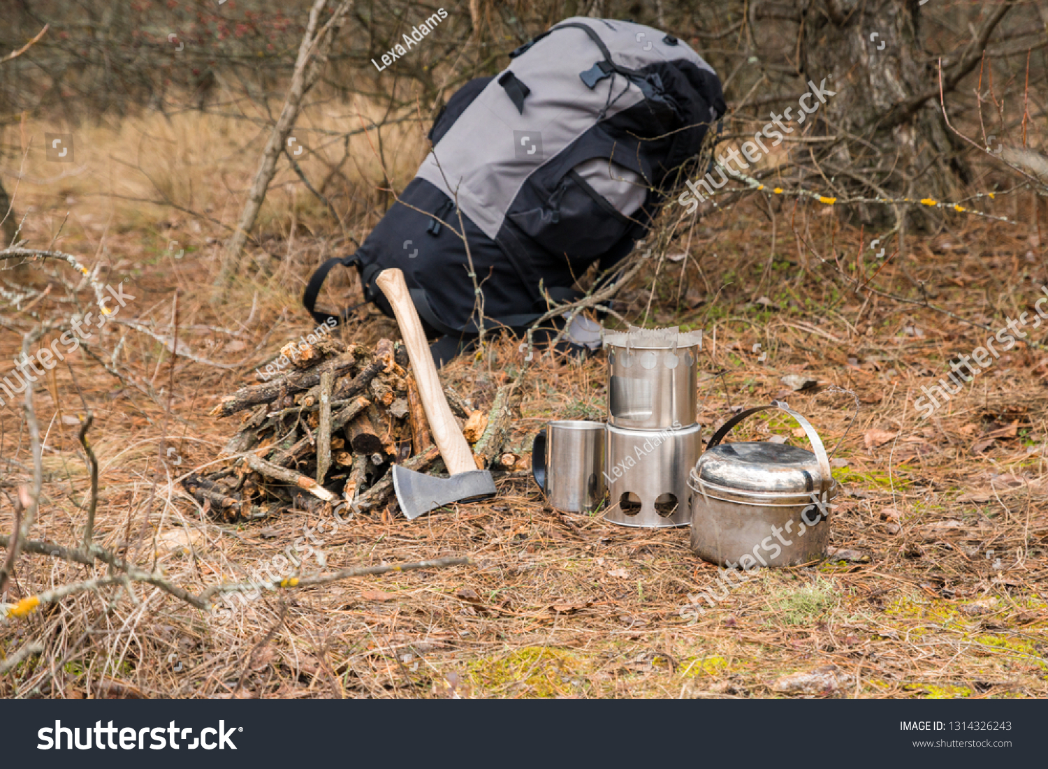 firewood backpack