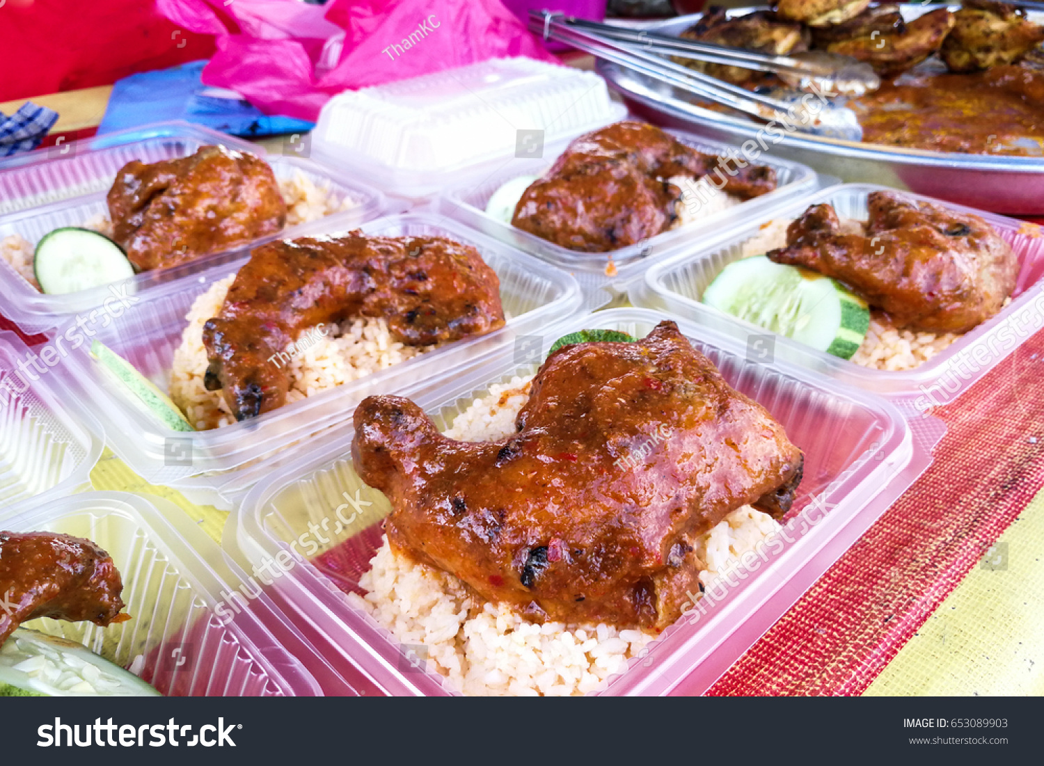 Ayam Percik Grilled Chicken Popular Malay Stock Photo Edit Now 653089903