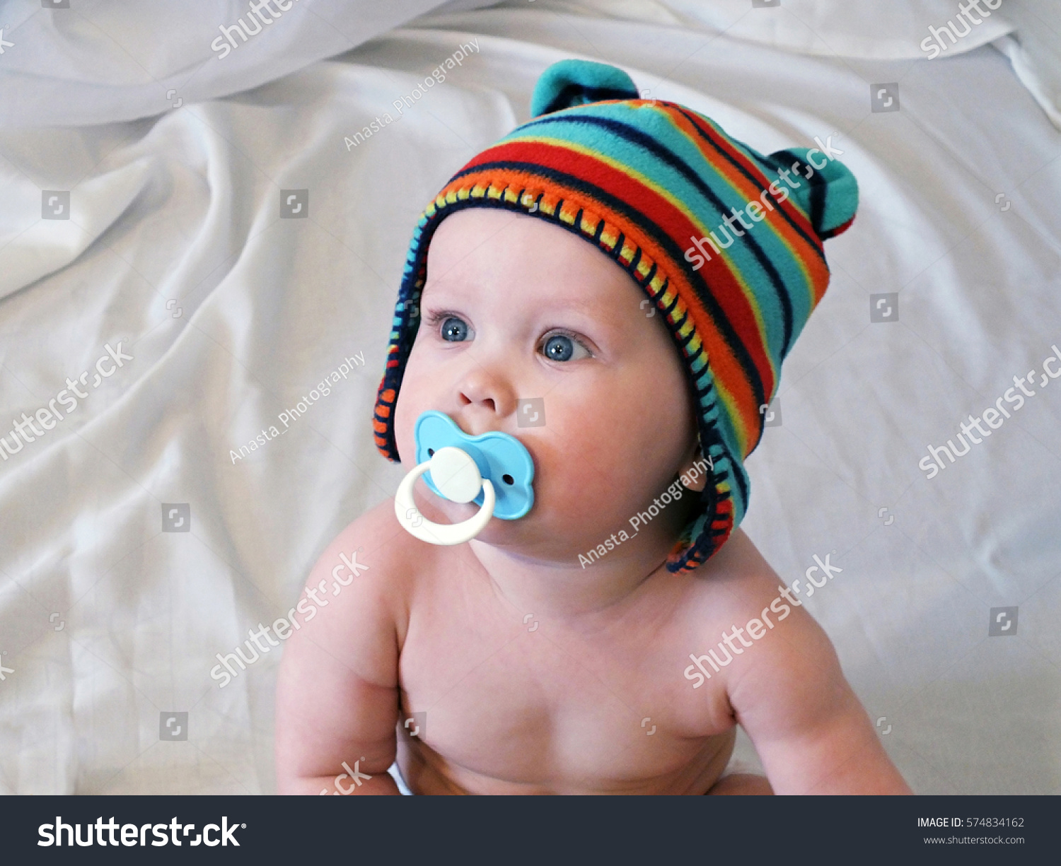 pacifier with cap