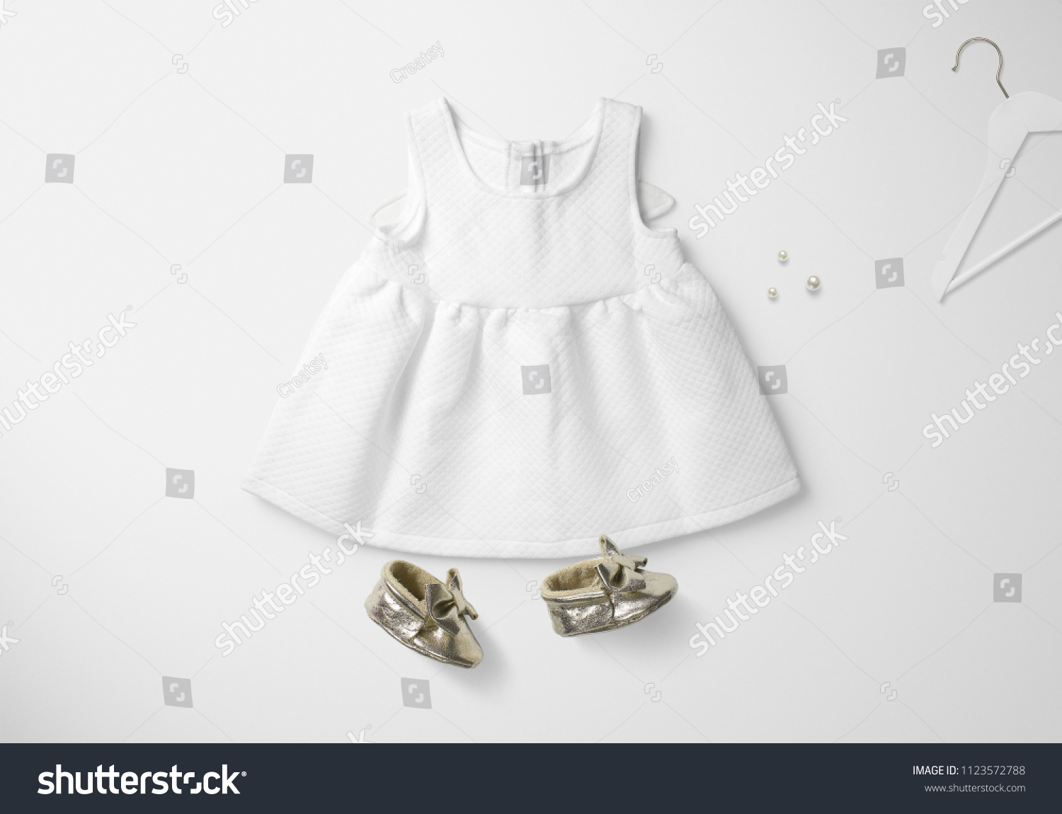 Download Baby Dress Mockup Set 4 Little Stock Photo Edit Now 1123572788