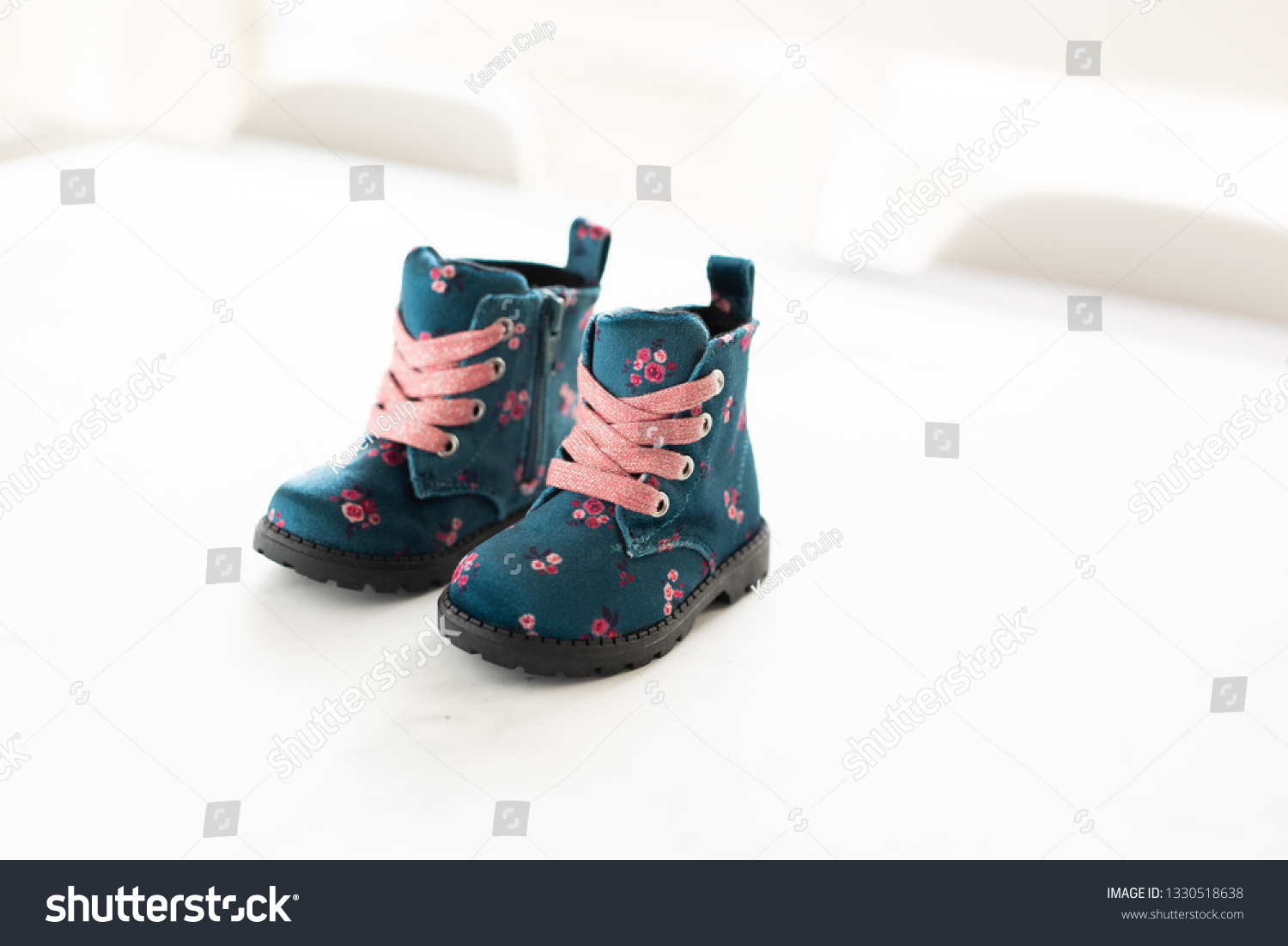 baby girl lace up boots