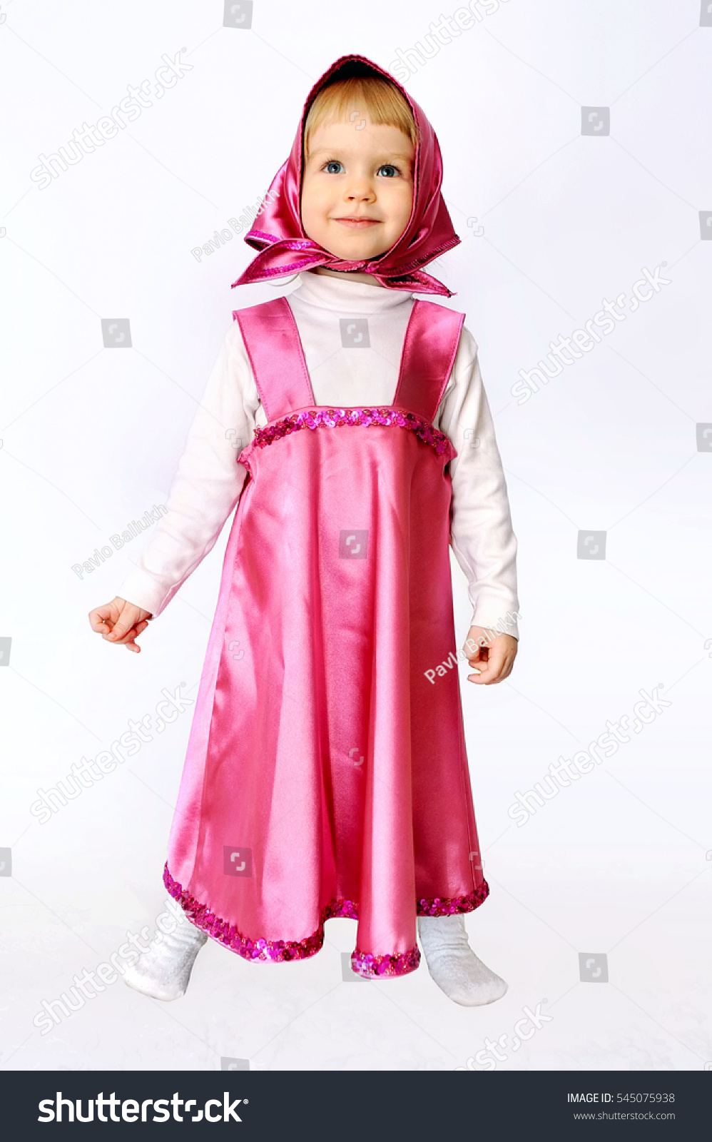 Costume Masha from the cartoon Masha and the Bear with their own hands Costume Masha from the cartoon Masha and the Bear with their own hands