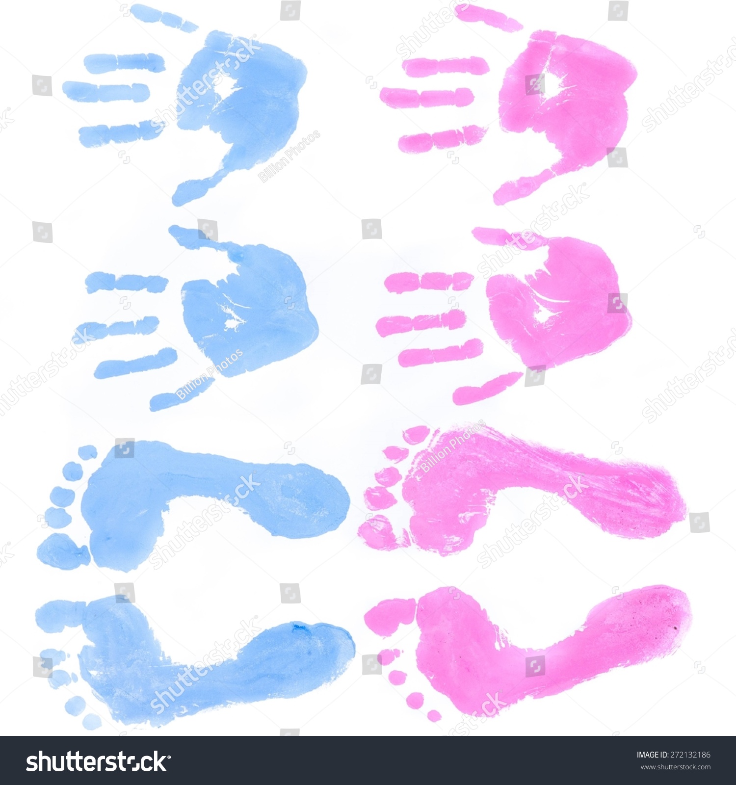 Baby, Human Hand, Footprint. Stock Photo 272132186 : Shutterstock