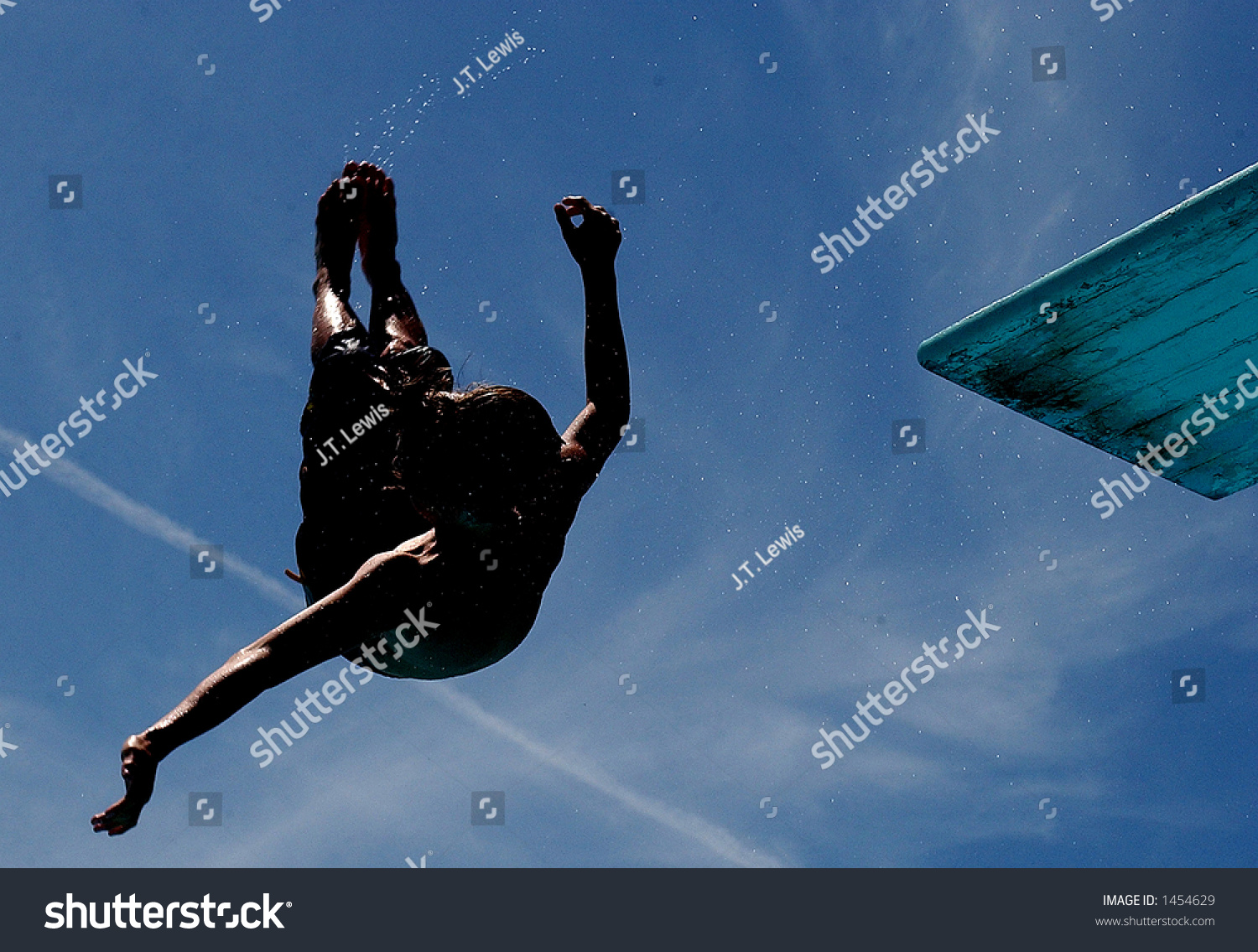 Back Dive Stock Photo 1454629 - Shutterstock