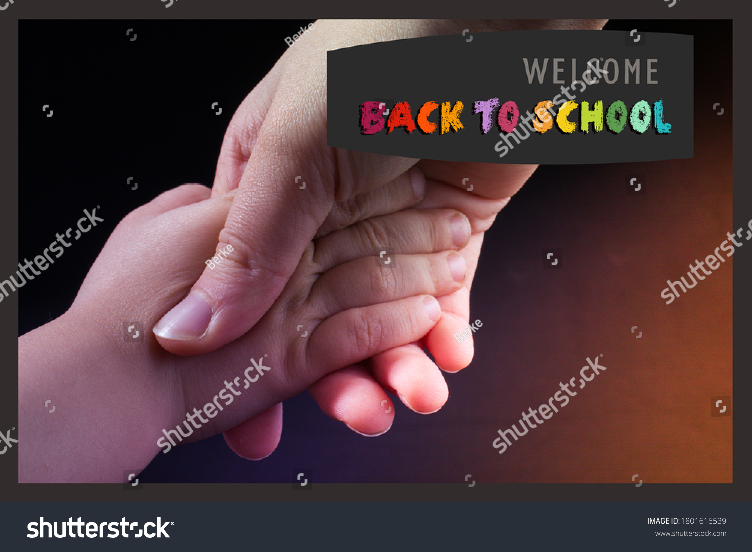 Back School Education Background Invitation Promotion Stock Photo (Edit ...