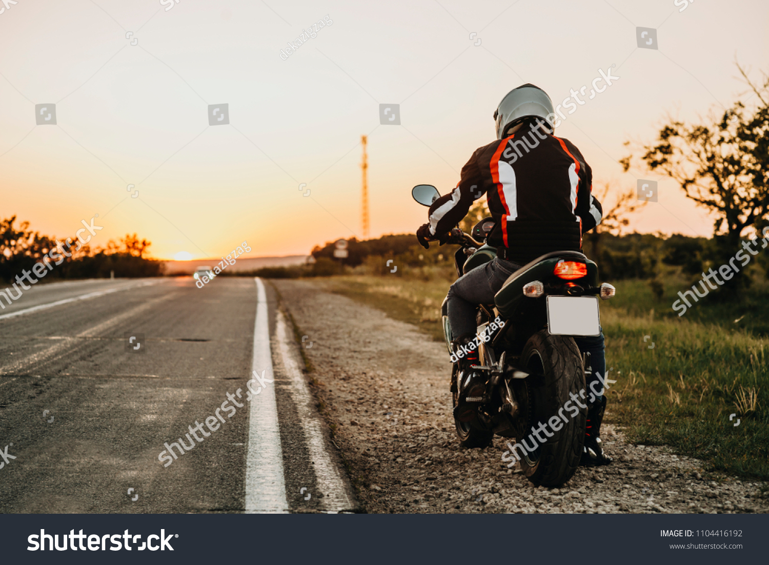 motorcycle back ride